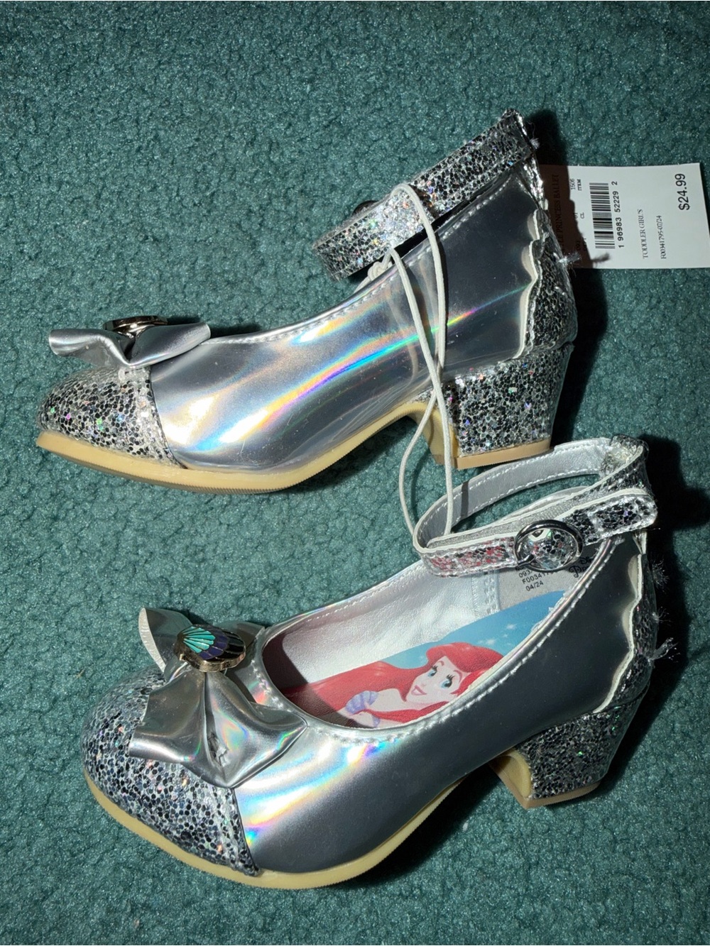 Disney Mermaid Shell Dress Shoes! 🐚